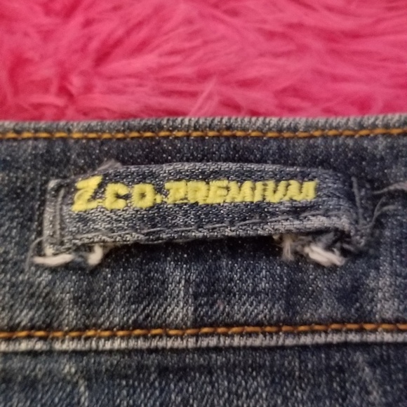 Embellished Micro Mini Jean Skirt SOLD - Picture 4 of 5